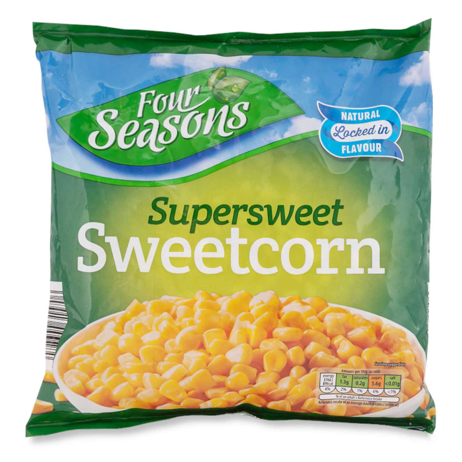 Supersweet Frozen Sweetcorn 750g Four Seasons